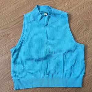 Uniqlo Turquoise Knit Top